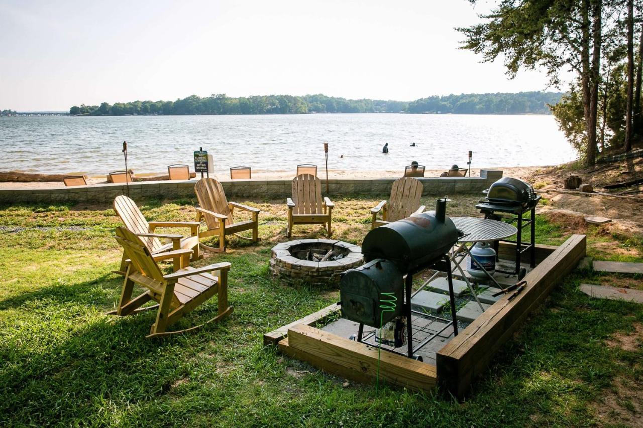 Vila New Waterfront Cabin On The Large Sundeck #24 Cabin Lake Wylie Exteriér fotografie